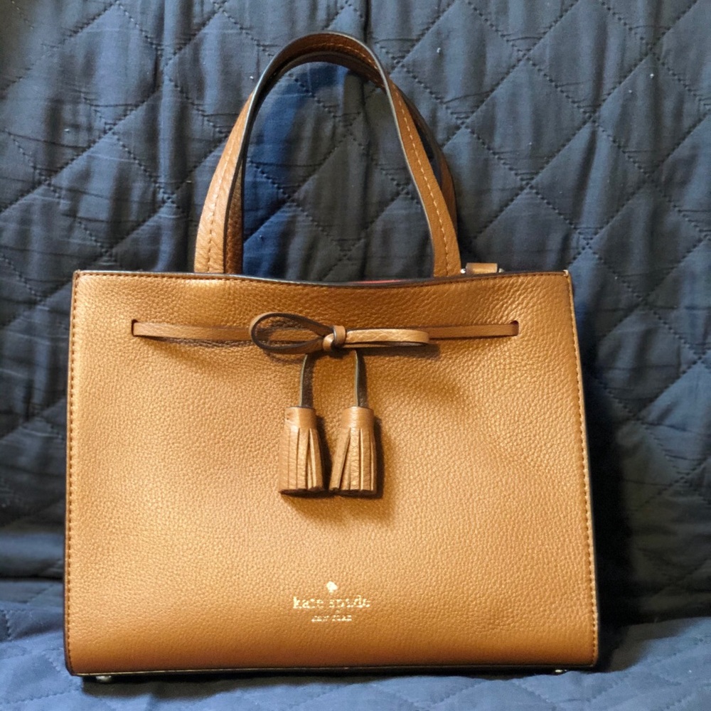 Brown Kate Spade satchel